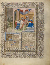 Alchandreus Presents His Work to a King